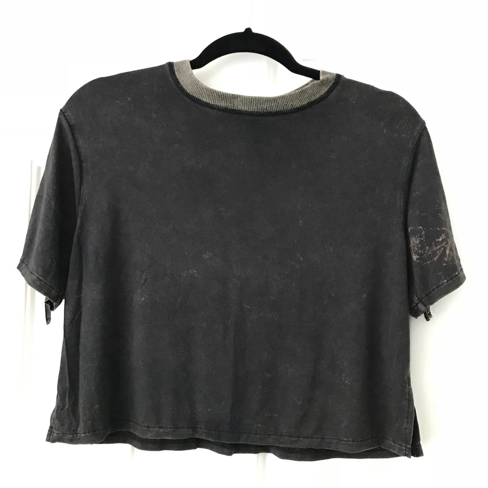 [NWOT] SEA GYPSIES — Lace Up Sleeve Crop Trop